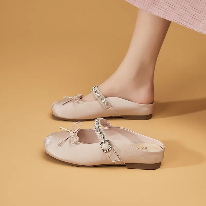 DAPHNE Closed Toe Slippers Women's-11