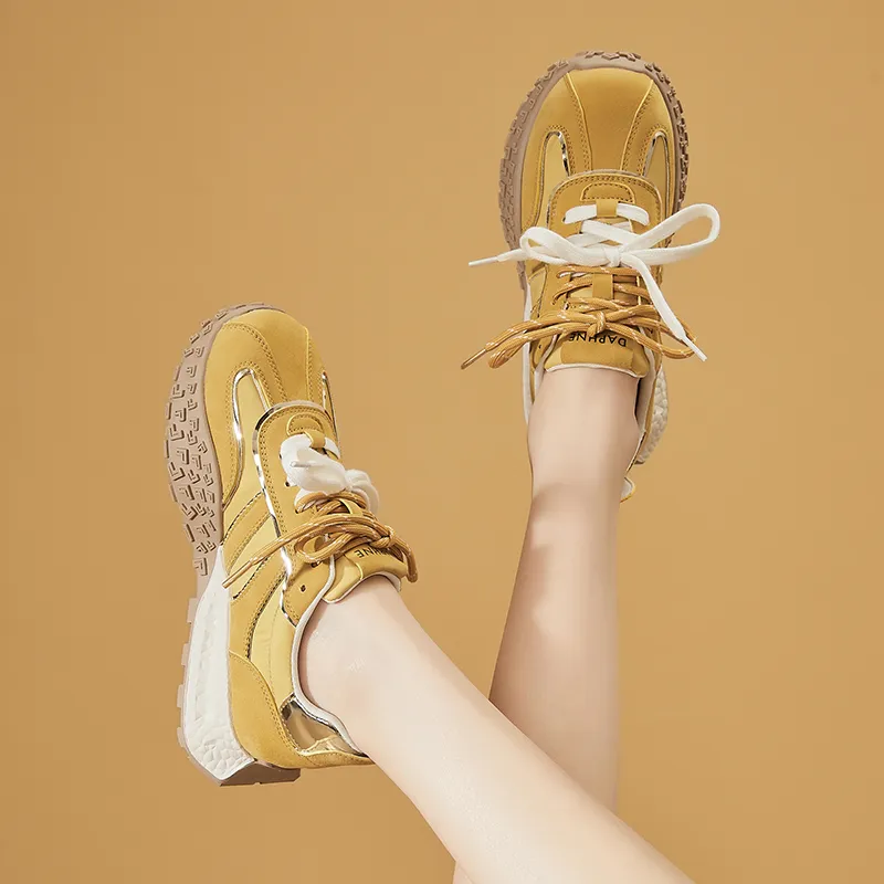 DAPHNE Cushioning, Wear Resistant Low Top Casual Shoes Women's-8