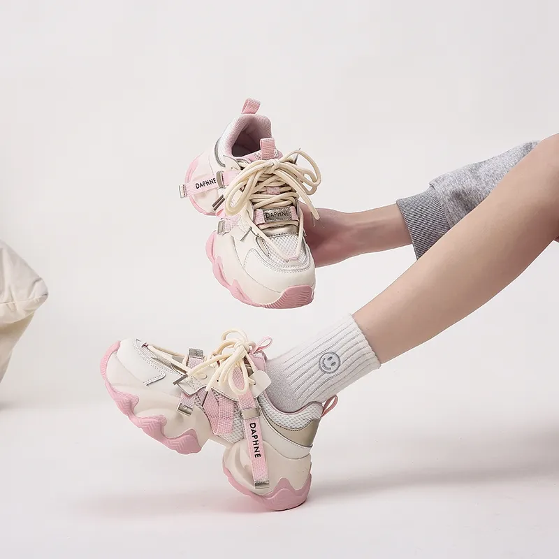 DAPHNE Low Top Chunky Sneakers Women's-16