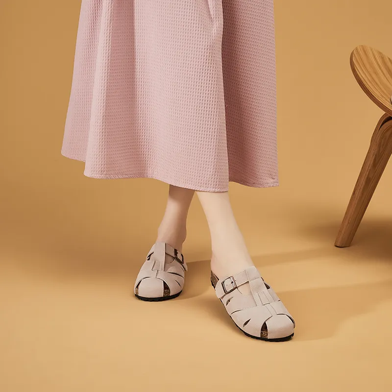 DAPHNE Closed Toe Slippers Women's-9