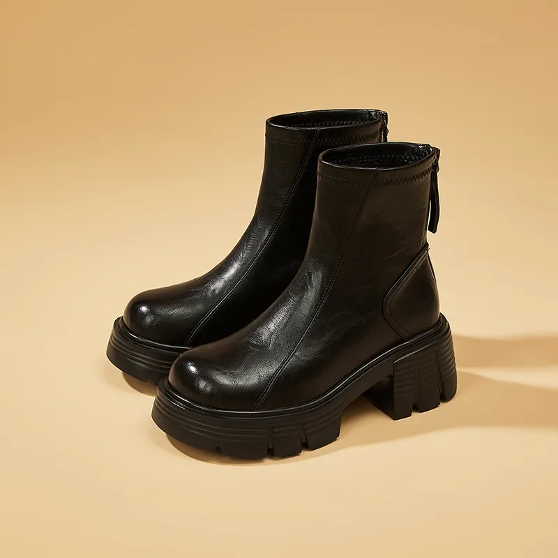 DAPHNE Ankle Boots Women's Black-3