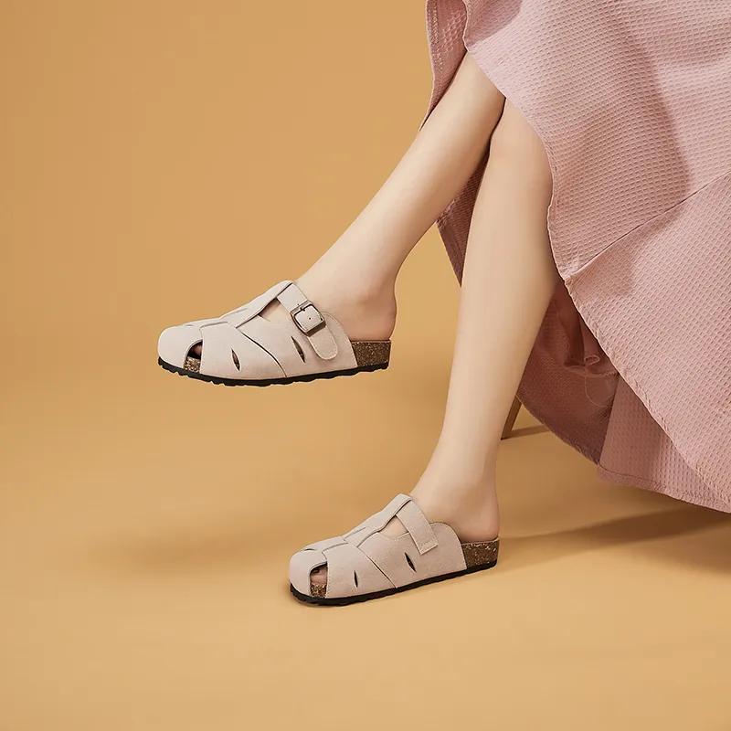 DAPHNE Closed Toe Slippers Women's-10