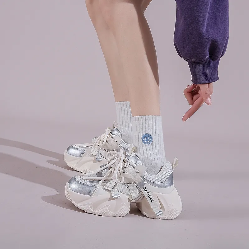 DAPHNE Low Top Chunky Sneakers Women's-2