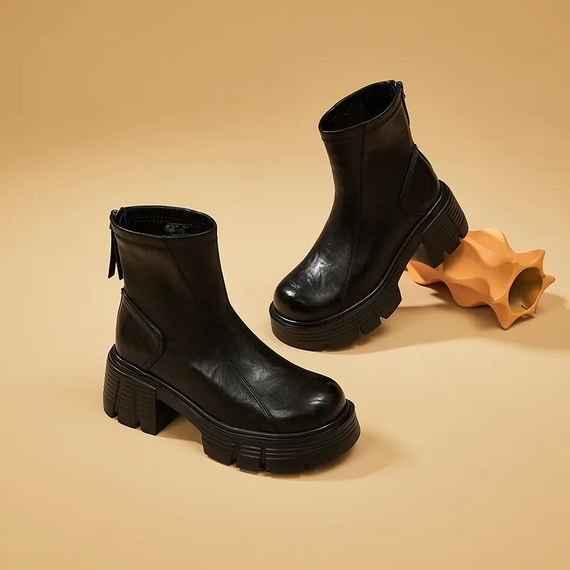 DAPHNE Ankle Boots Women's Black-2