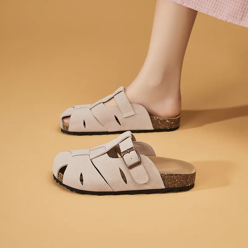 DAPHNE Closed Toe Slippers Women's-11