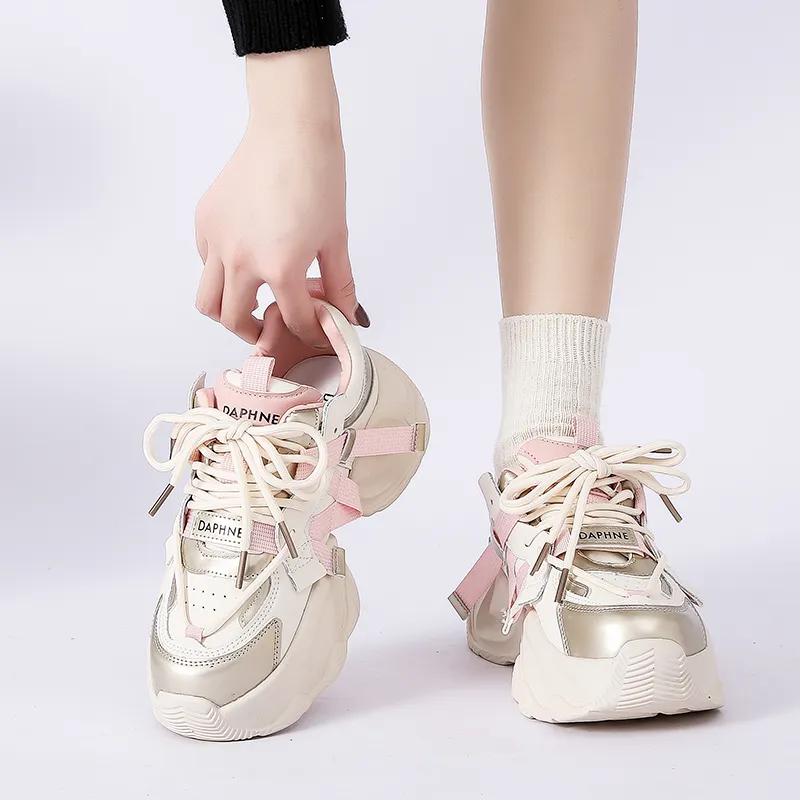 DAPHNE Low Top Chunky Sneakers Women's-9