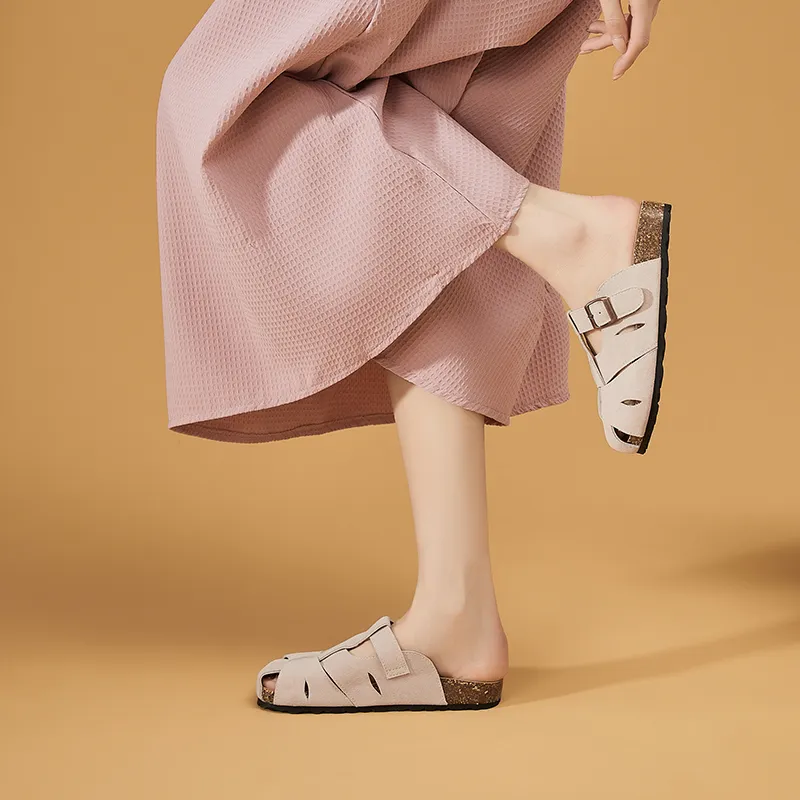 DAPHNE Closed Toe Slippers Women's-8