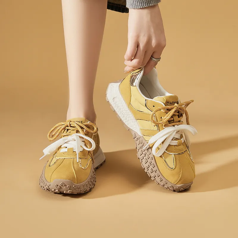 DAPHNE Cushioning, Wear Resistant Low Top Casual Shoes Women's-6