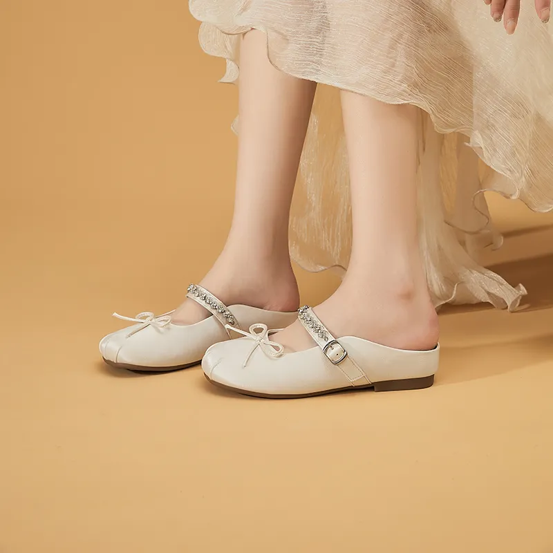 DAPHNE Closed Toe Slippers Women's-5