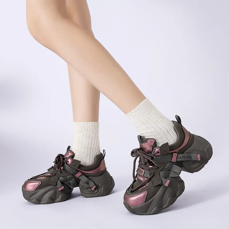 DAPHNE Low Top Chunky Sneakers Women's-33