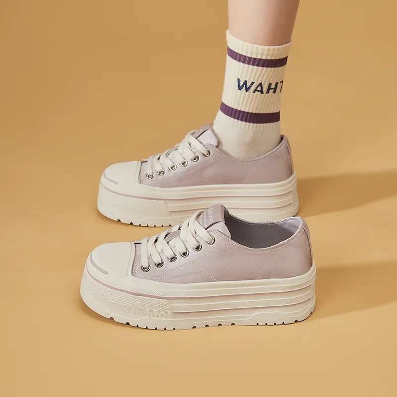 DAPHNE Low Top Skateboard Shoes Women's-4