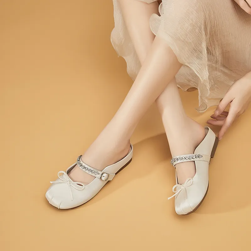 DAPHNE Closed Toe Slippers Women's-2