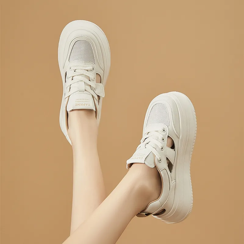 DAPHNE Low Top Skateboard Shoes Women's-4