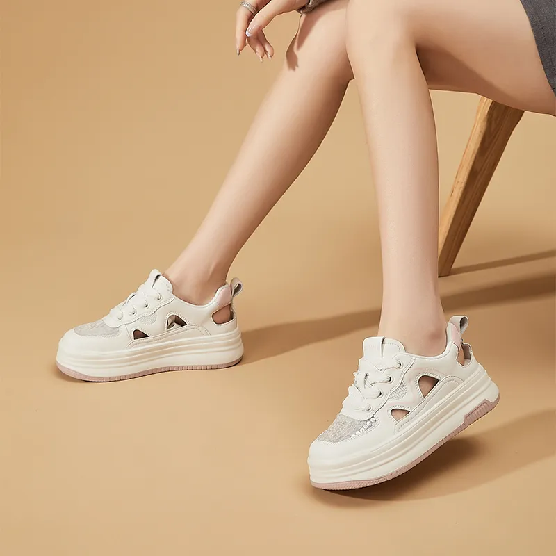 DAPHNE Low Top Skateboard Shoes Women's-7