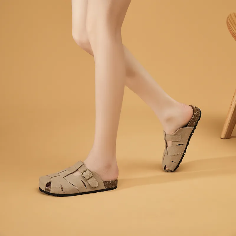 DAPHNE Closed Toe Slippers Women's-3