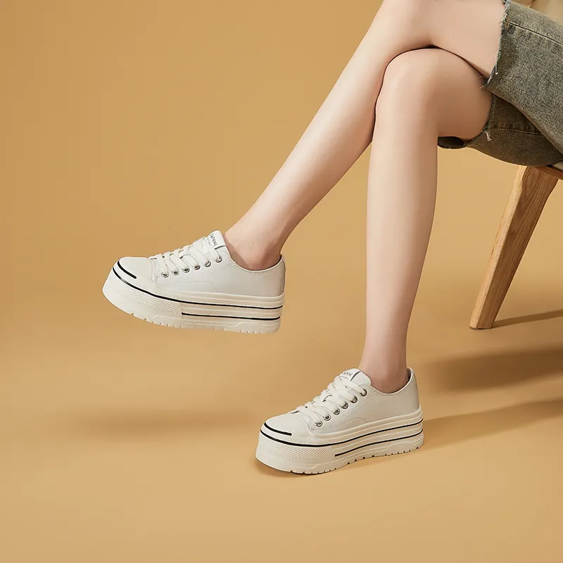 DAPHNE Low Top Skateboard Shoes Women's-8