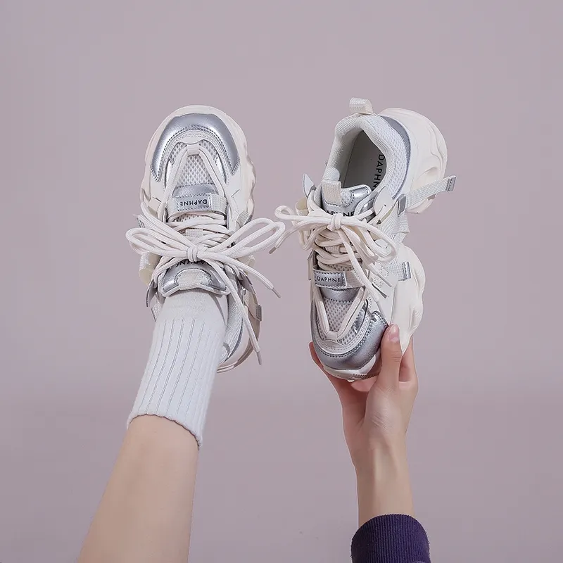 DAPHNE Low Top Chunky Sneakers Women's-1