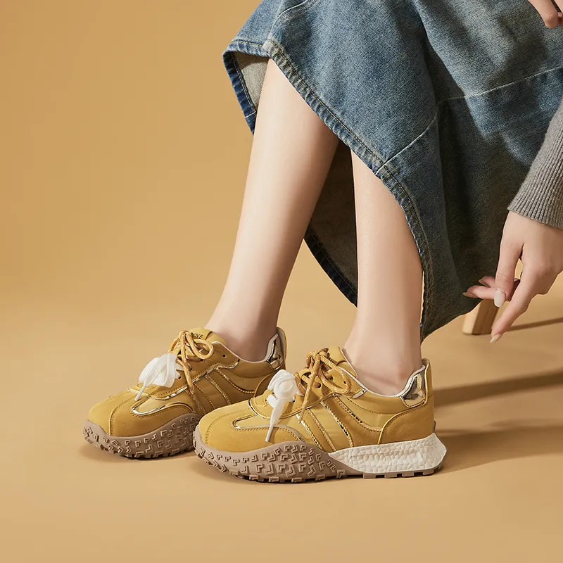 DAPHNE Cushioning, Wear Resistant Low Top Casual Shoes Women's-7