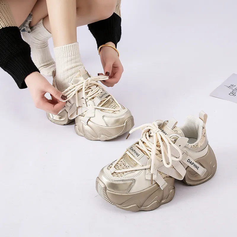 DAPHNE Low Top Chunky Sneakers Women's-29