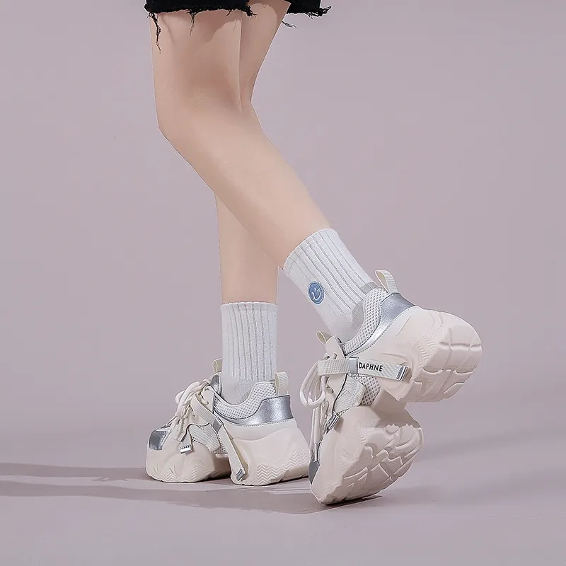 DAPHNE Low Top Chunky Sneakers Women's-3