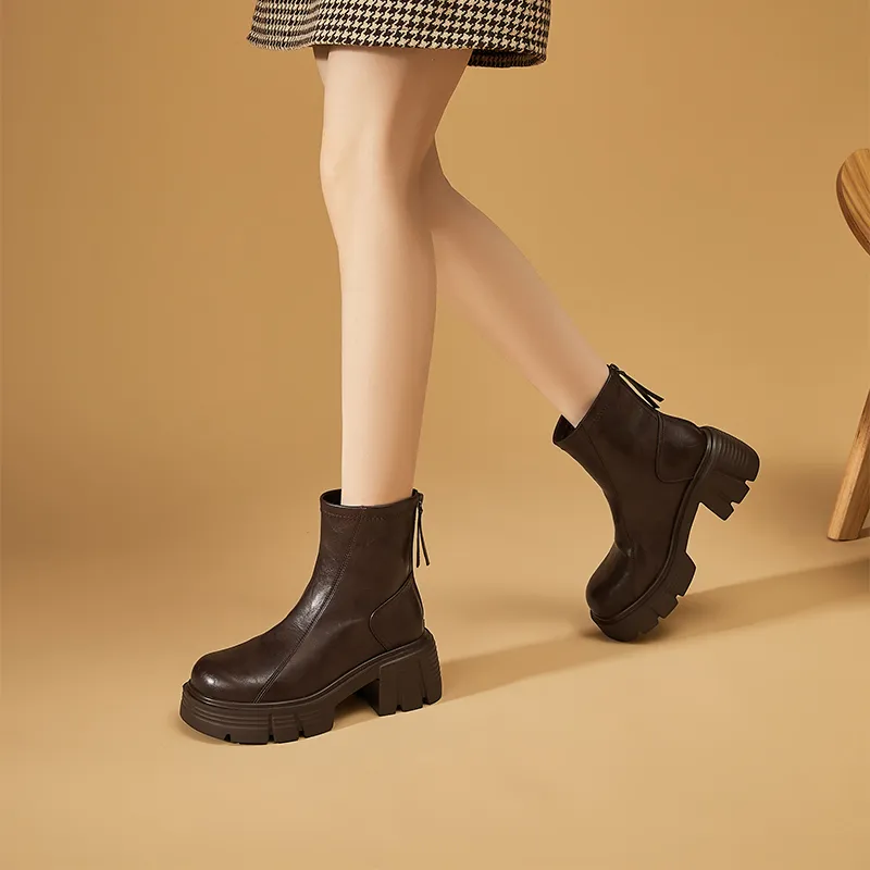 DAPHNE Ankle Boots Women's Black-11