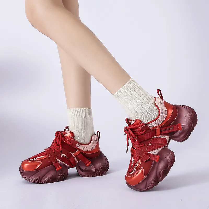 DAPHNE Low Top Chunky Sneakers Women's-39