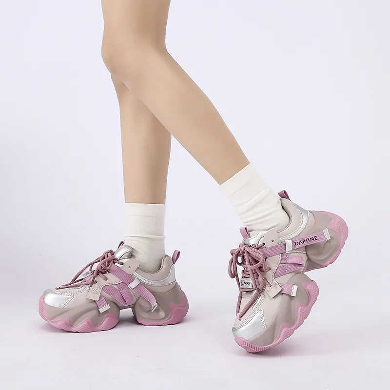 DAPHNE Low Top Chunky Sneakers Women's-15