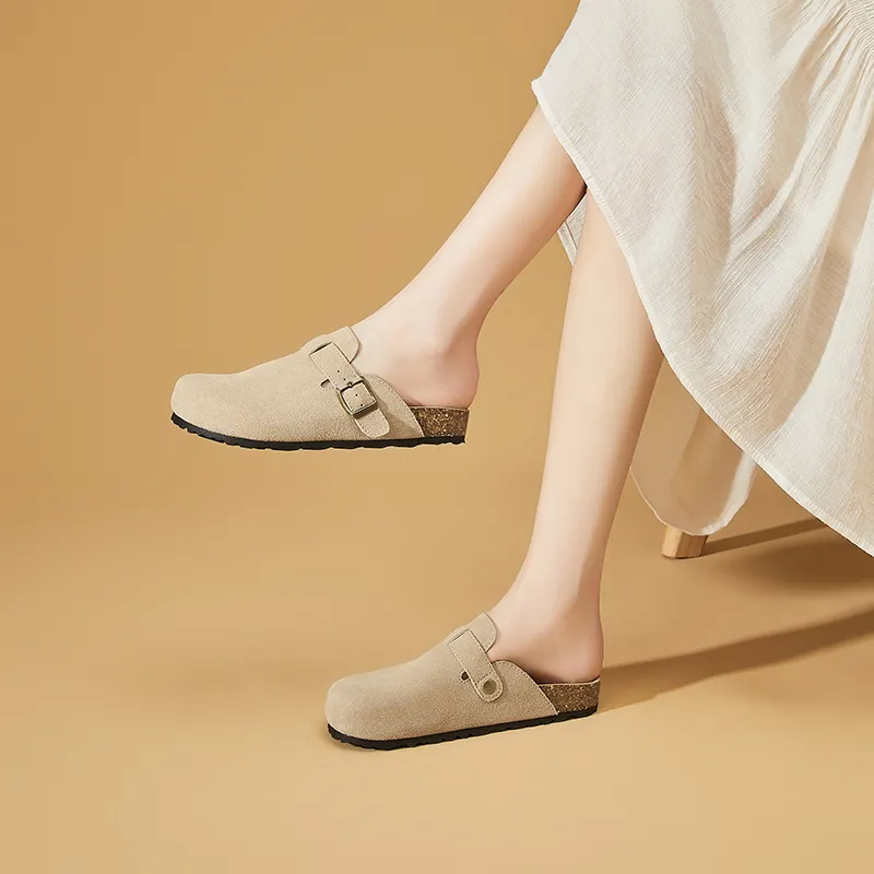 DAPHNE Wrap toe Slippers Women's-10