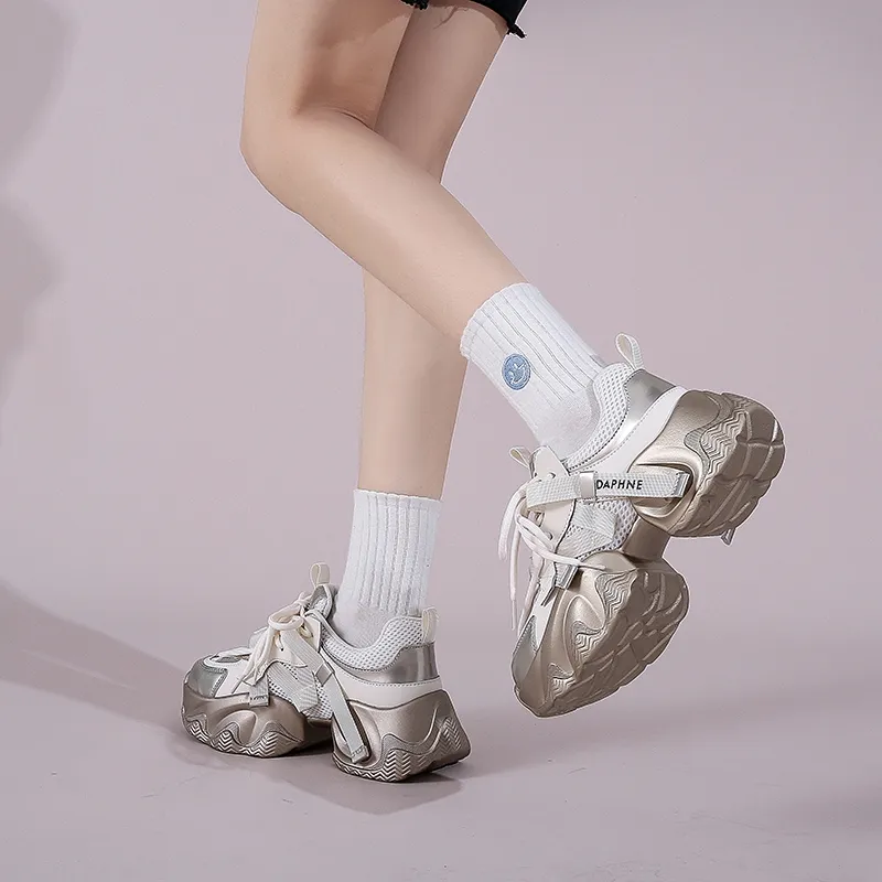 DAPHNE Low Top Chunky Sneakers Women's-14