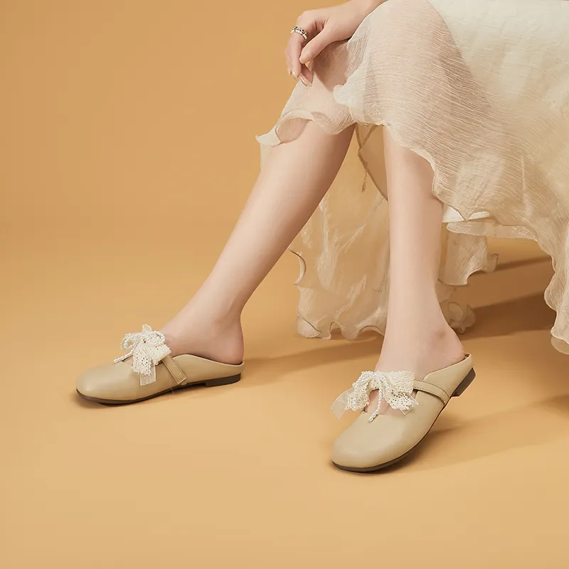 DAPHNE Closed Toe Slippers Women's-10