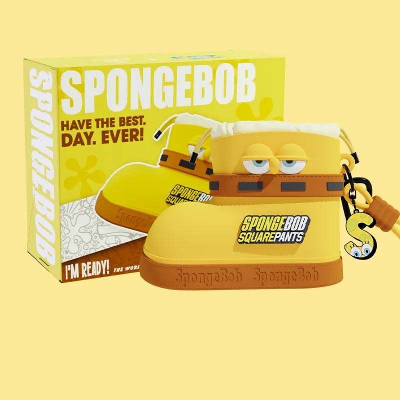 SPONGEBOB SQUAREPANTS Silicone Coin Purse Mini Unisex Multicolor-5