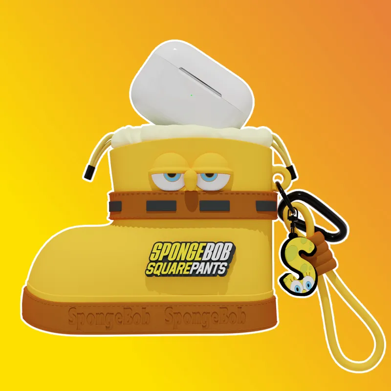 SPONGEBOB SQUAREPANTS Silicone Coin Purse Mini Unisex Multicolor-3