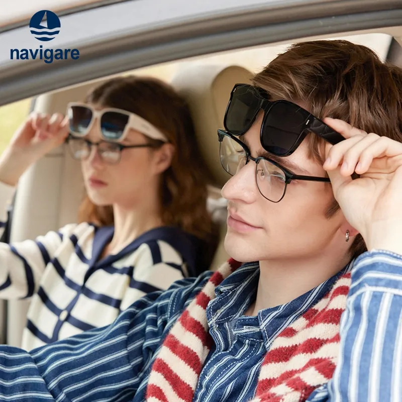 NAVIGARE Square Sunglasses Unisex-14