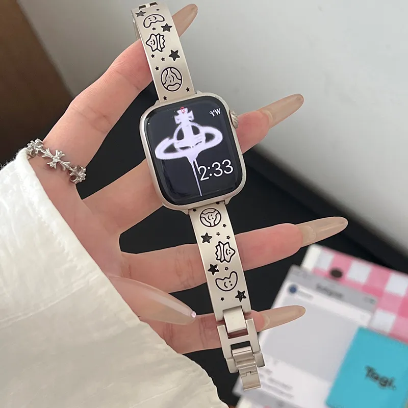 PULAISI Apple Compatibility Watch Band 150mm Metal-7