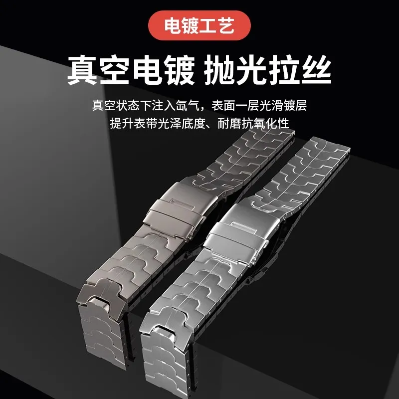 PULAISI Huawei Compatibility Watch Band 46mm Metal-2