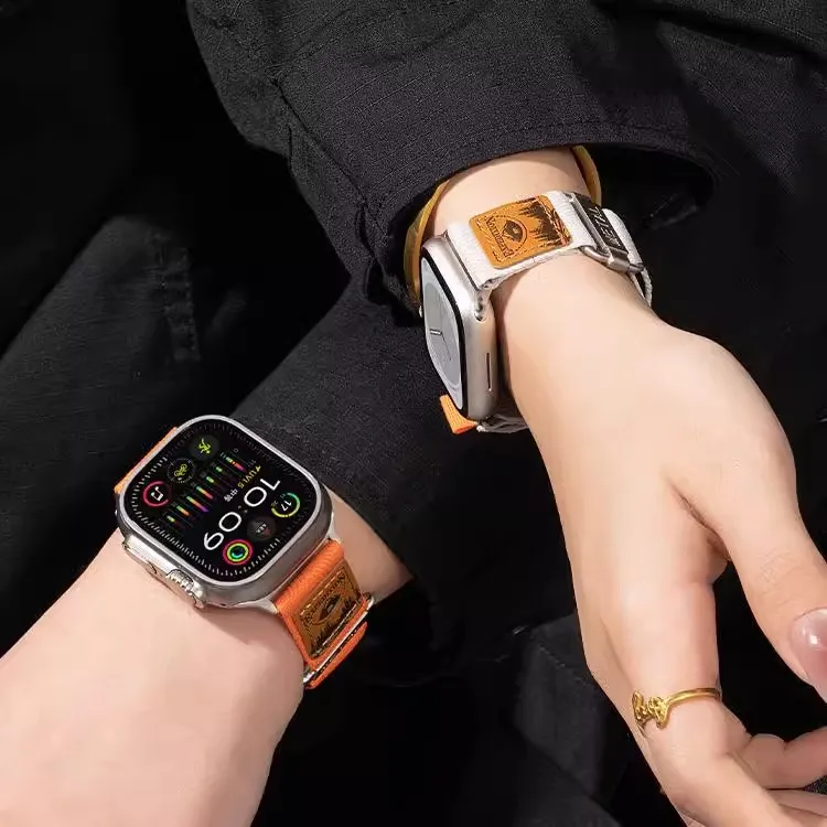 PULAISI Watch Band Apple Compatibility 49mm Nylon Material-23