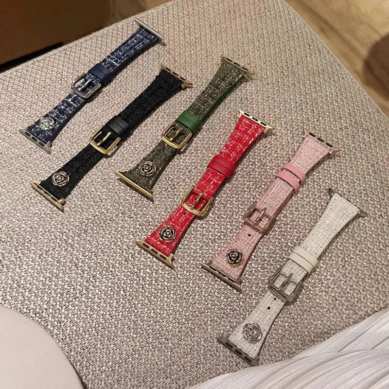 PULAISI Watch Band Apple Compatibility Woolen Material-20