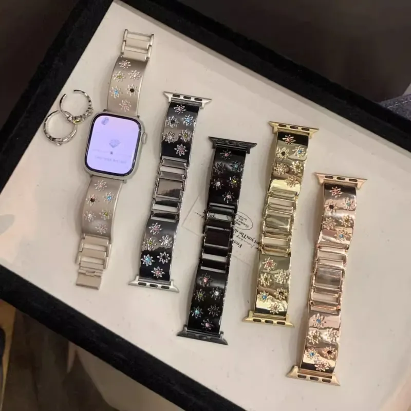 PULAISI Watch Bands Apple Compatibility 220mm Metal-2