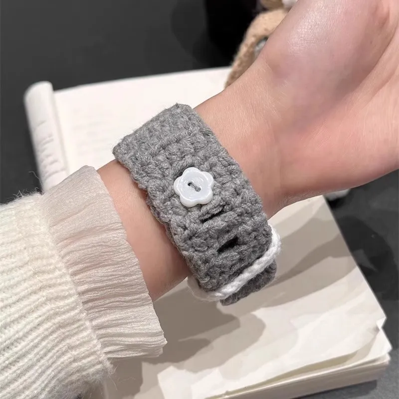 PULAISI Watch Band Apple Compatibility 38/40/41/42/44/45/46/49mm Fabric Material-7