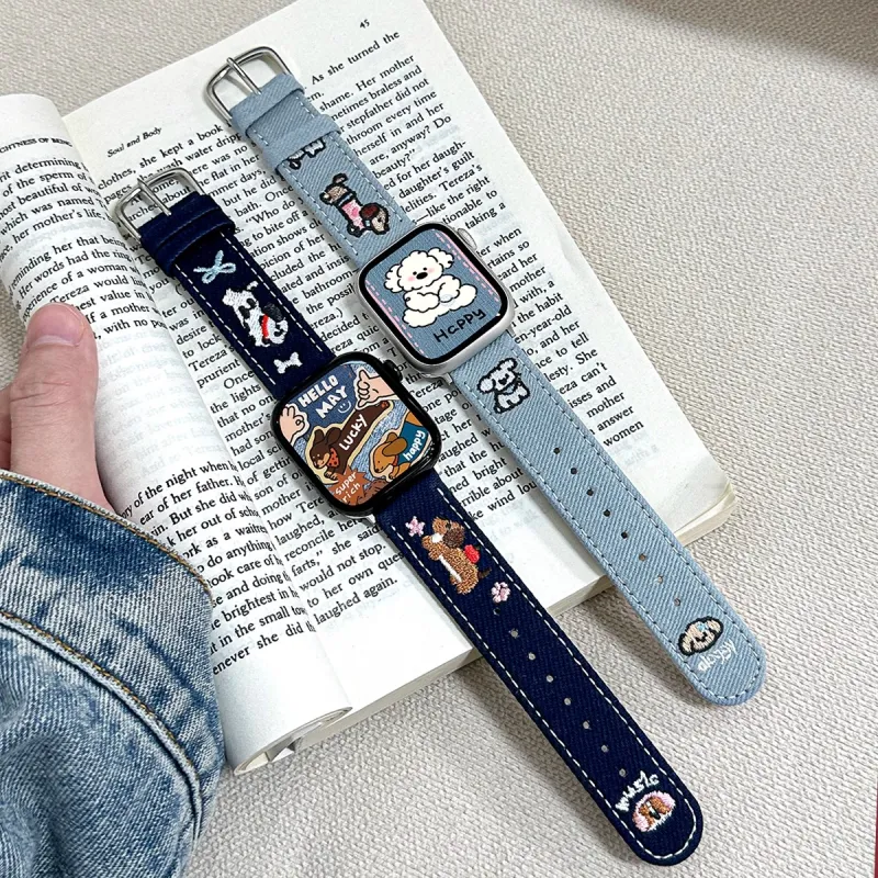 PULAISI Watch Band All Compatibility Canvas Material-9