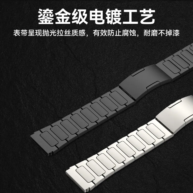 PULAISI Huawei Compatibility Watch Band Titanium Material-4