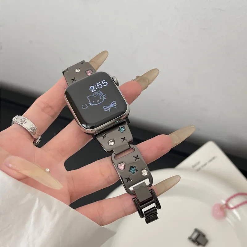 PULAISI Apple Compatibility Watch Band 150mm Metal-5
