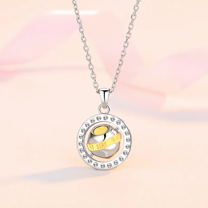 XIAOHANGJIA·TAIKONGZAOWU Meteorite Necklaces Unisex-4