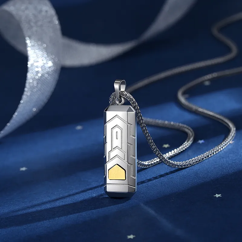 XIAOHANGJIA·TAIKONGZAOWU Titanium Steel Necklaces Unisex-4