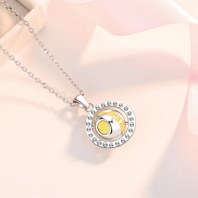 XIAOHANGJIA·TAIKONGZAOWU Meteorite Necklaces Unisex-5