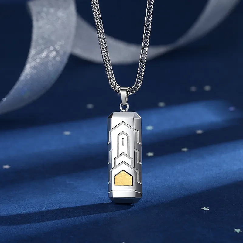 XIAOHANGJIA·TAIKONGZAOWU Titanium Steel Necklaces Unisex-3