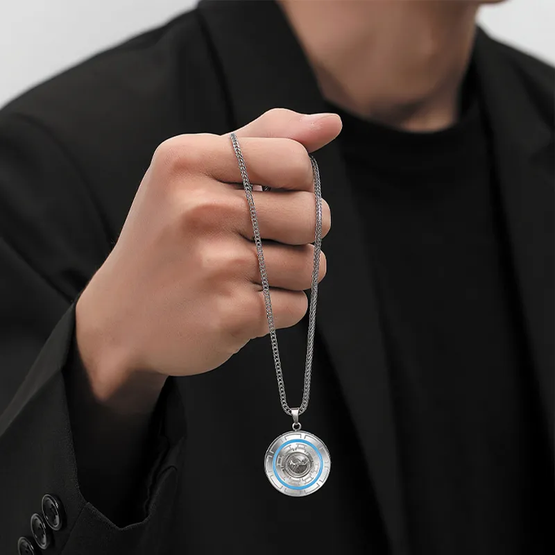 XIAOHANGJIA·TAIKONGZAOWU Zircon Necklaces Unisex-4