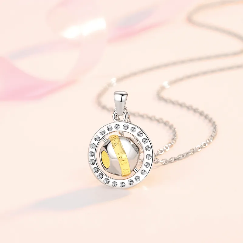 XIAOHANGJIA·TAIKONGZAOWU Meteorite Necklaces Unisex-3