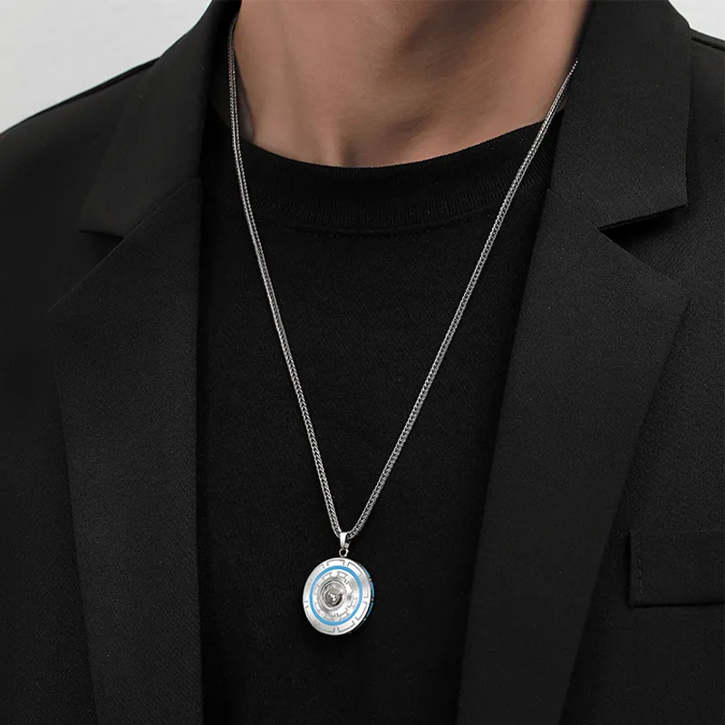 XIAOHANGJIA·TAIKONGZAOWU Zircon Necklaces Unisex-3
