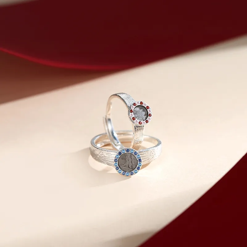 XIAOHANGJIA·TAIKONGZAOWU 925 Sterling Silver Rings Unisex-5